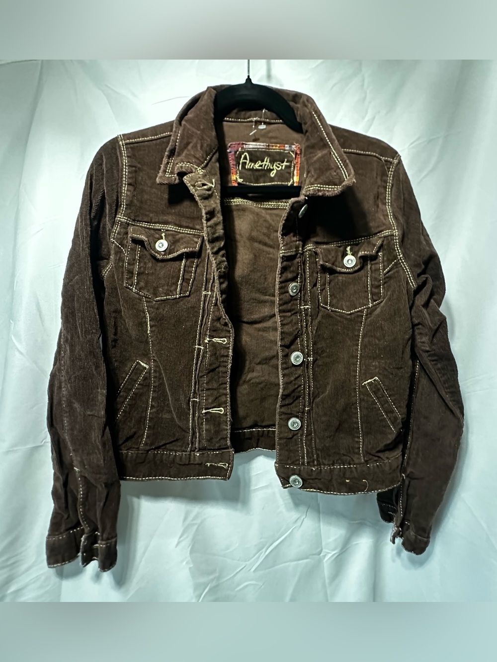 Amethyst Jeans Vintage Corduroy Girls, Juniors Jacket, Coat